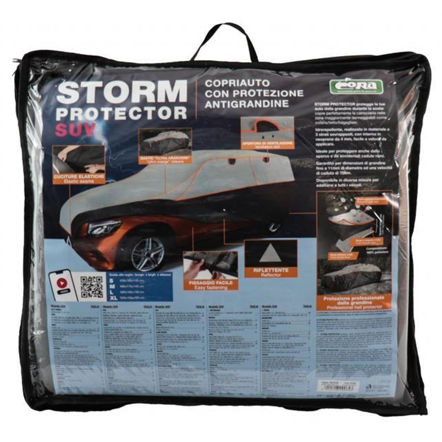 Copriauto antigrandine Storm Protector SUV misura S