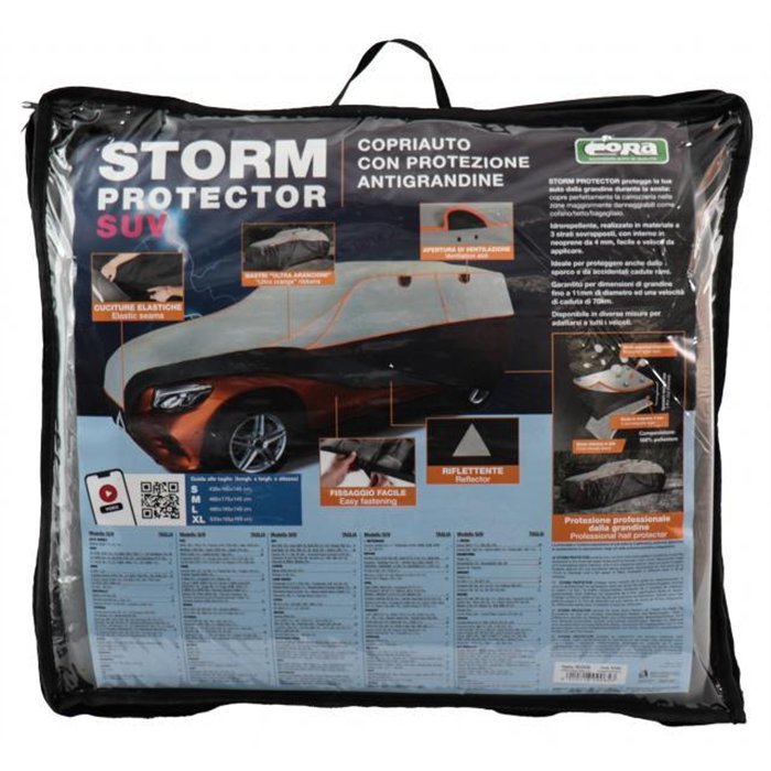 Copriauto antigrandine Storm Protector SUV misura S