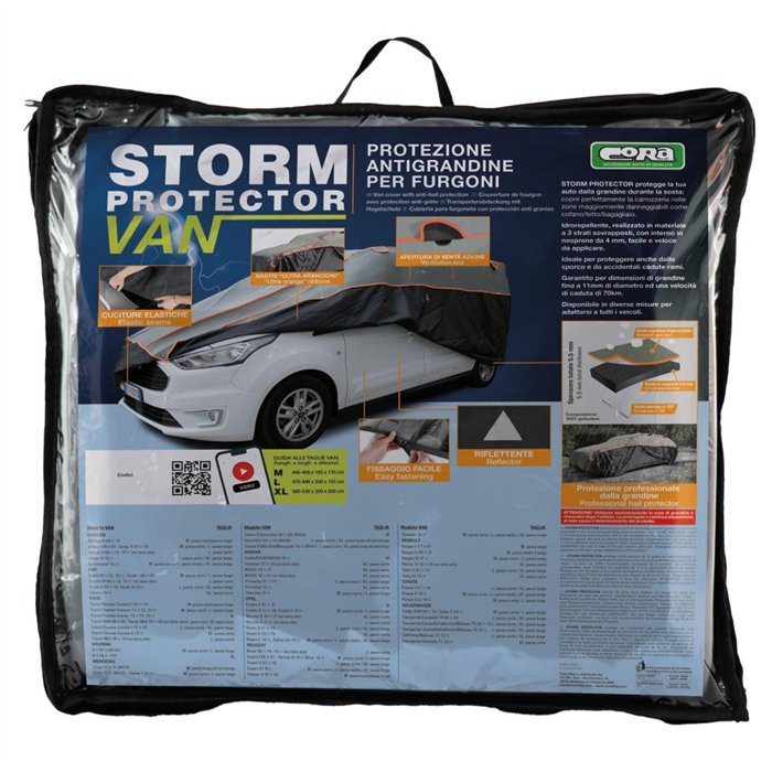 Coprifurgone antigrandine Storm Protector VAN misura L