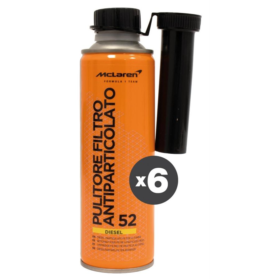 Conf. 6 pz Diesel Particulate Filter Cleaner detergente filtro antiparticolato diesel 300 mL