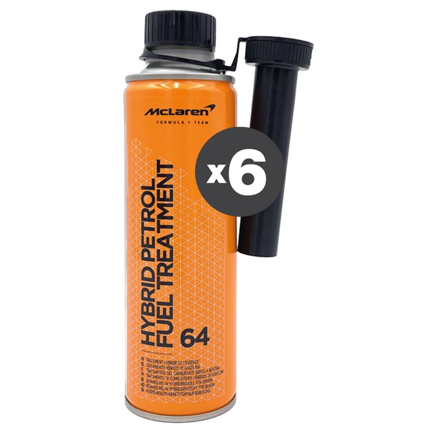 Conf. 6 pz Hybrid Petrol Fuel Treatment trattamento carburante benzina ibrido 300 mL
