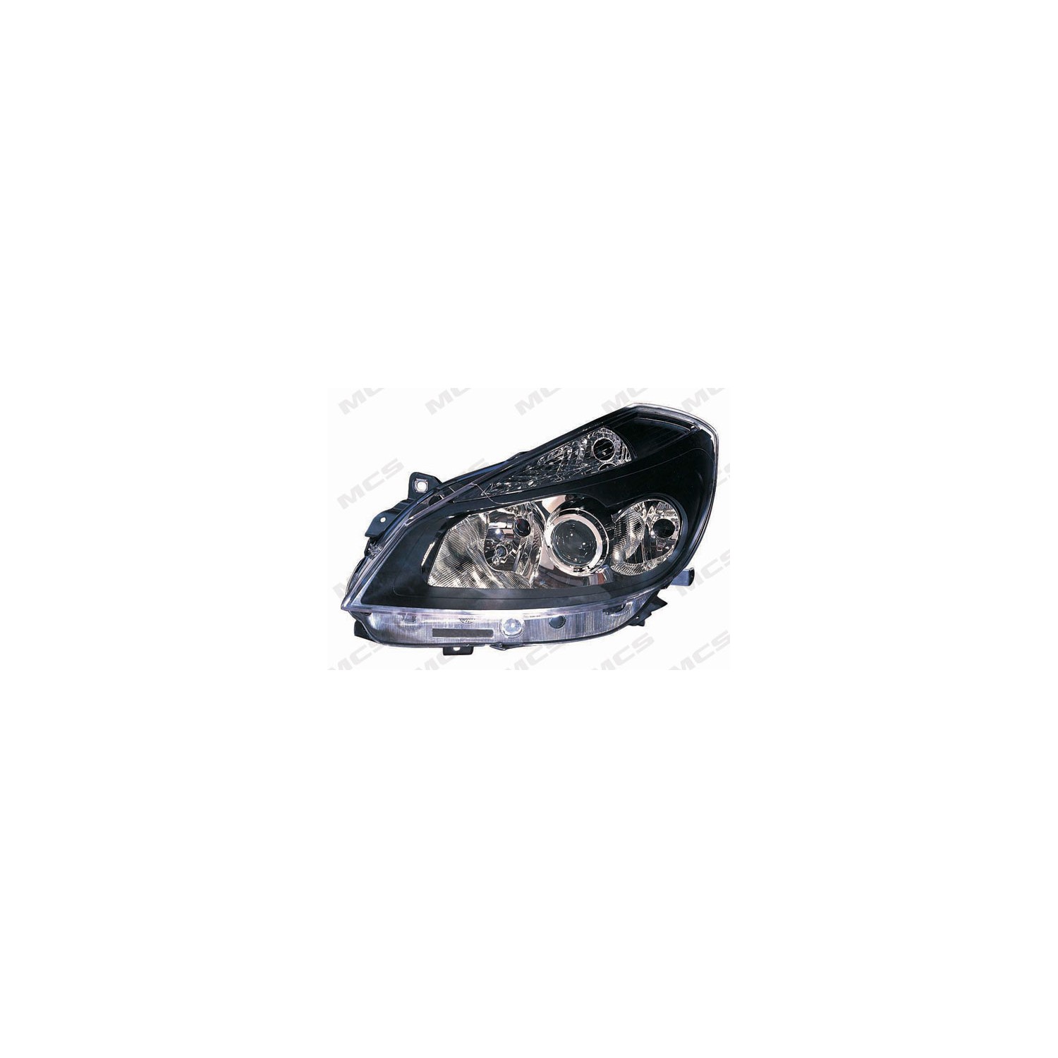 PROIETTORE F3382 CLIO '05-06 NERO DX