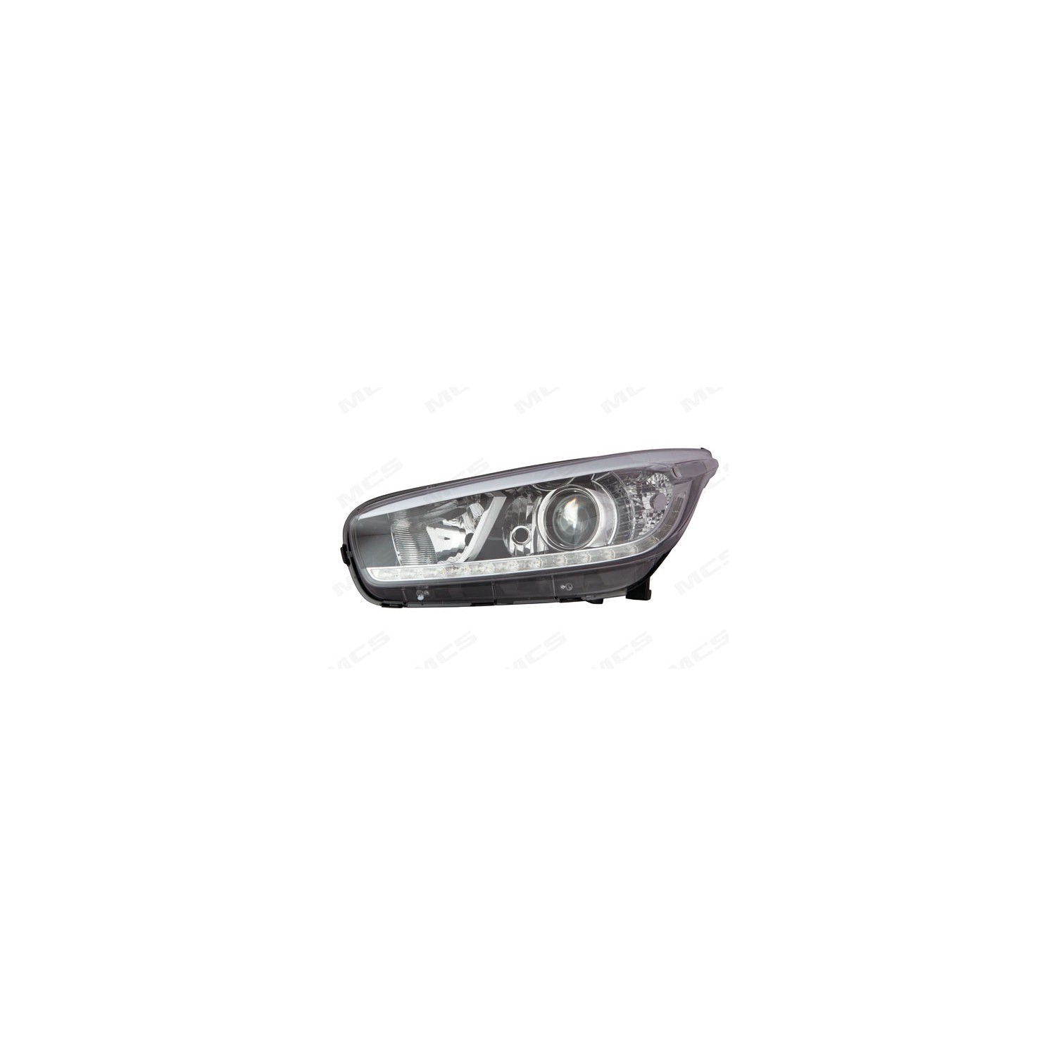 PROIETTORE F5651 KIA CEED 2012 NERO LED SX