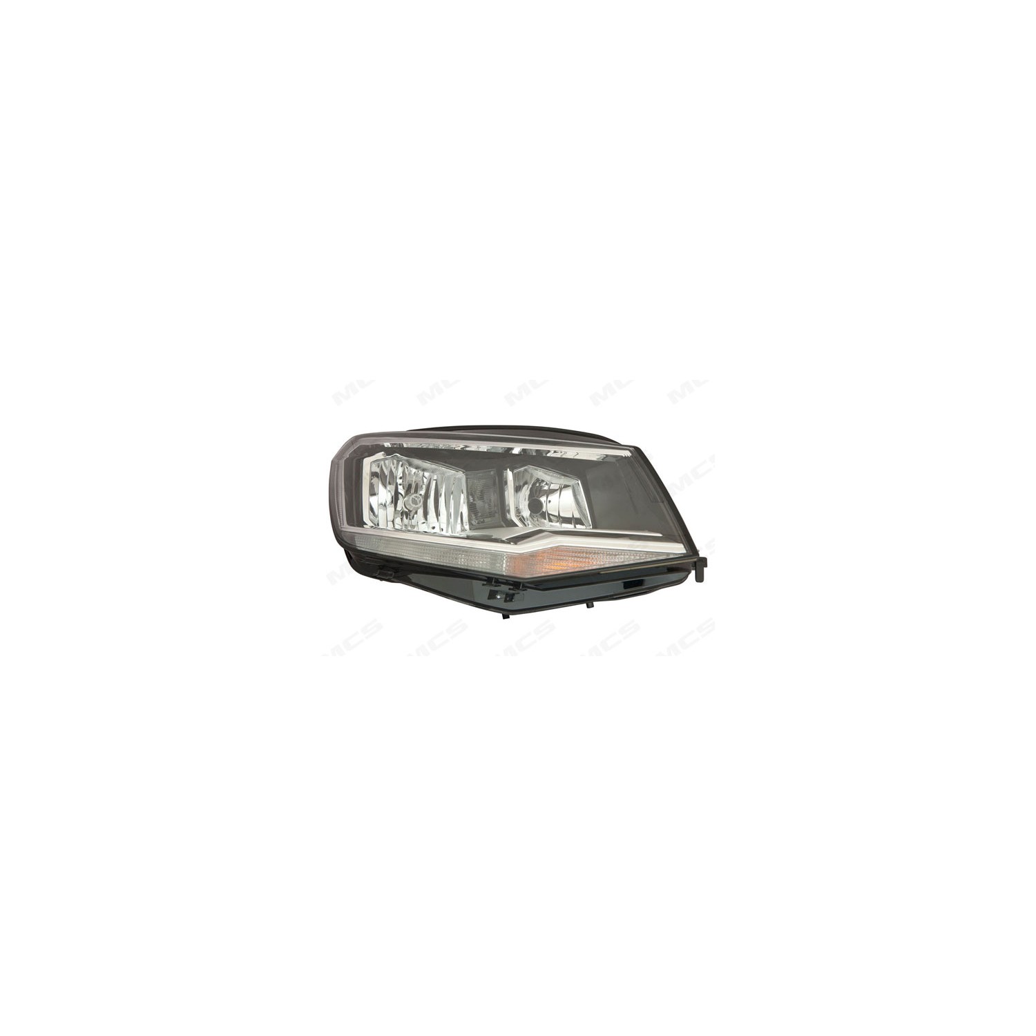 PROIETTORE F5742 VW CADDY 15 NERO DX
