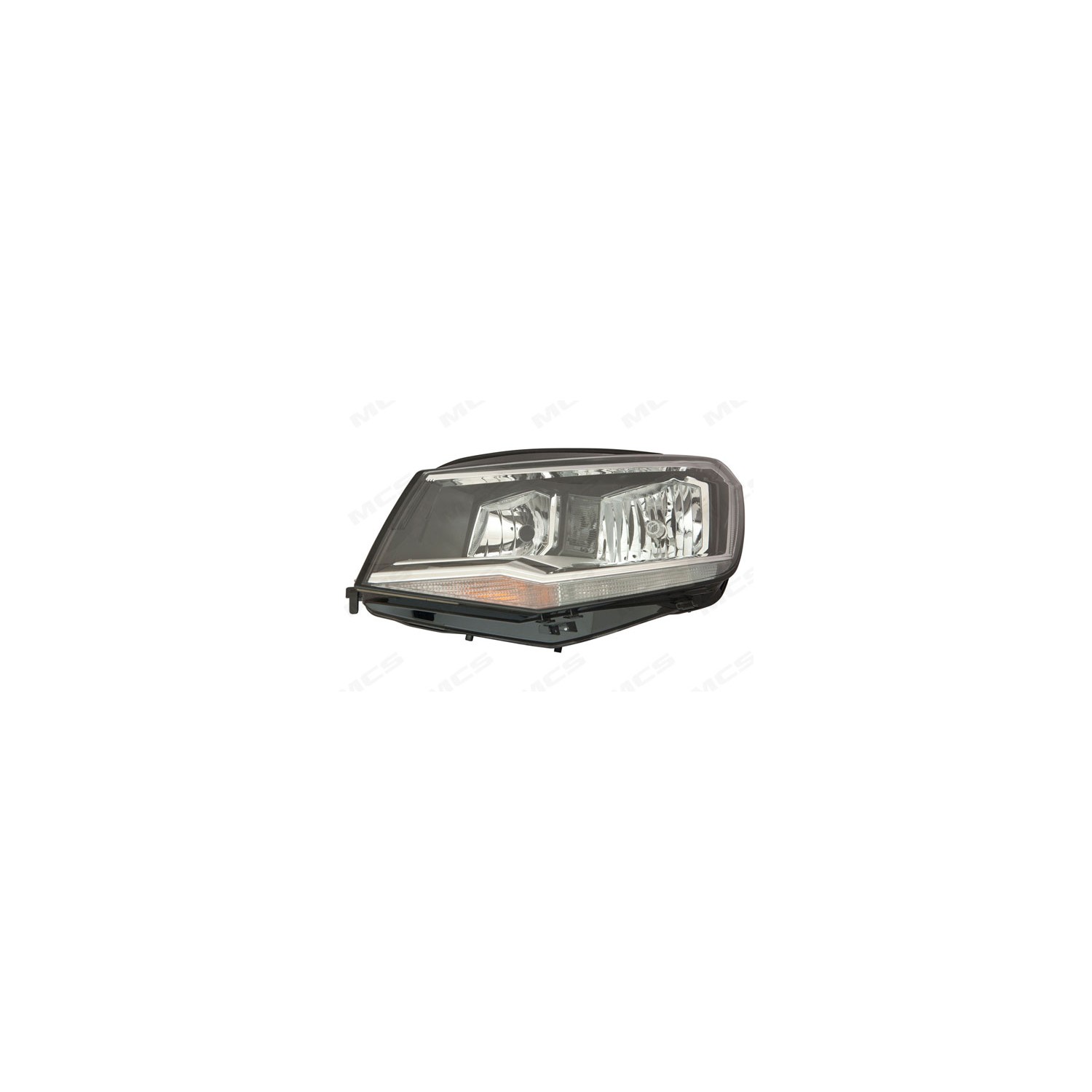 PROIETTORE F5743 VW CADDY 15 NERO SX