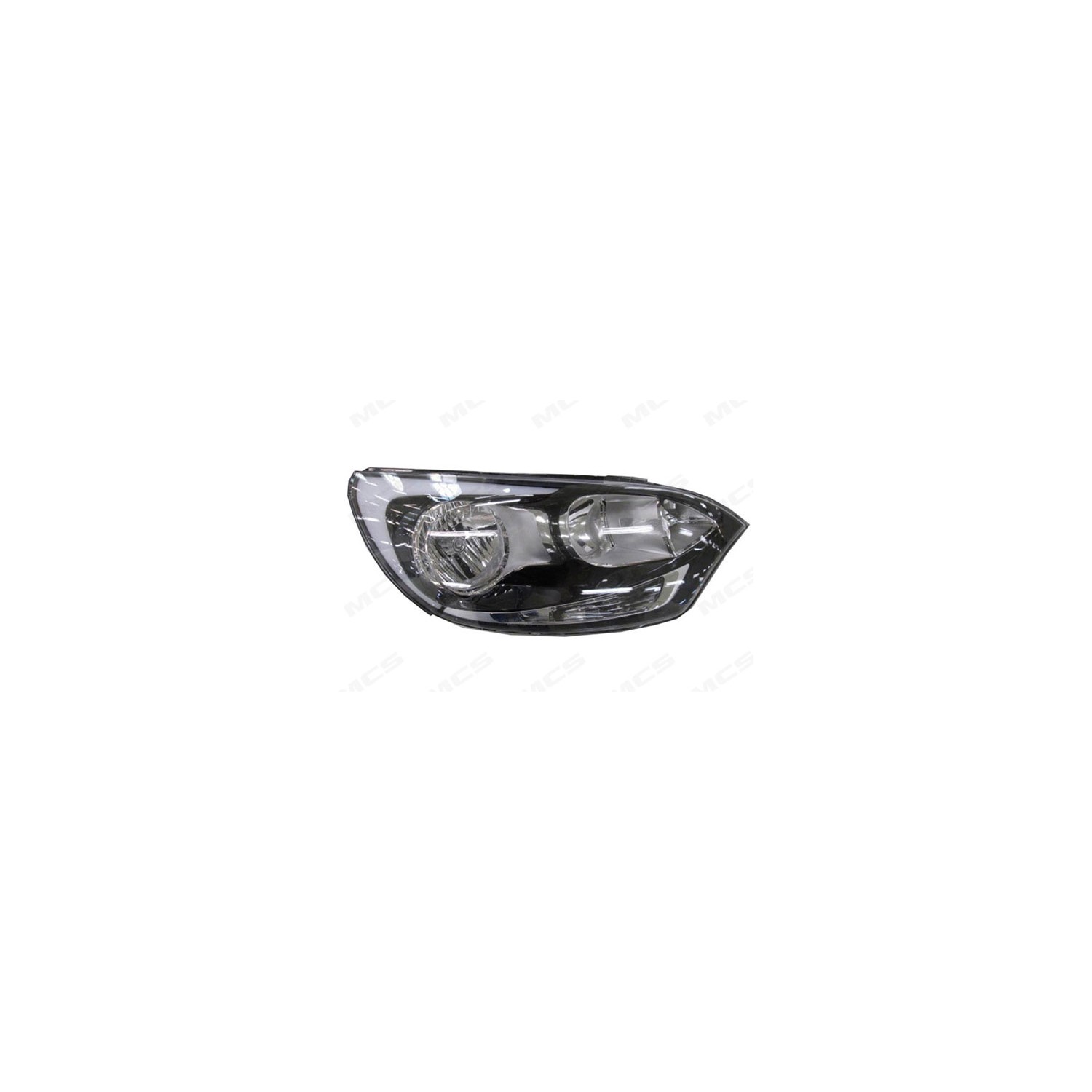 PROIETTORE F5764 KIA RIO 12-15 5P NERO DX