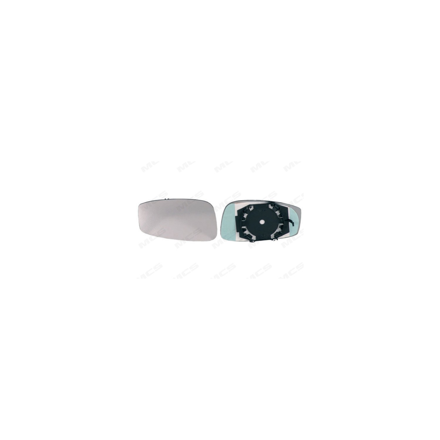 PIASTRA 14657 C/SPECCHIO STILO-IDEA DX