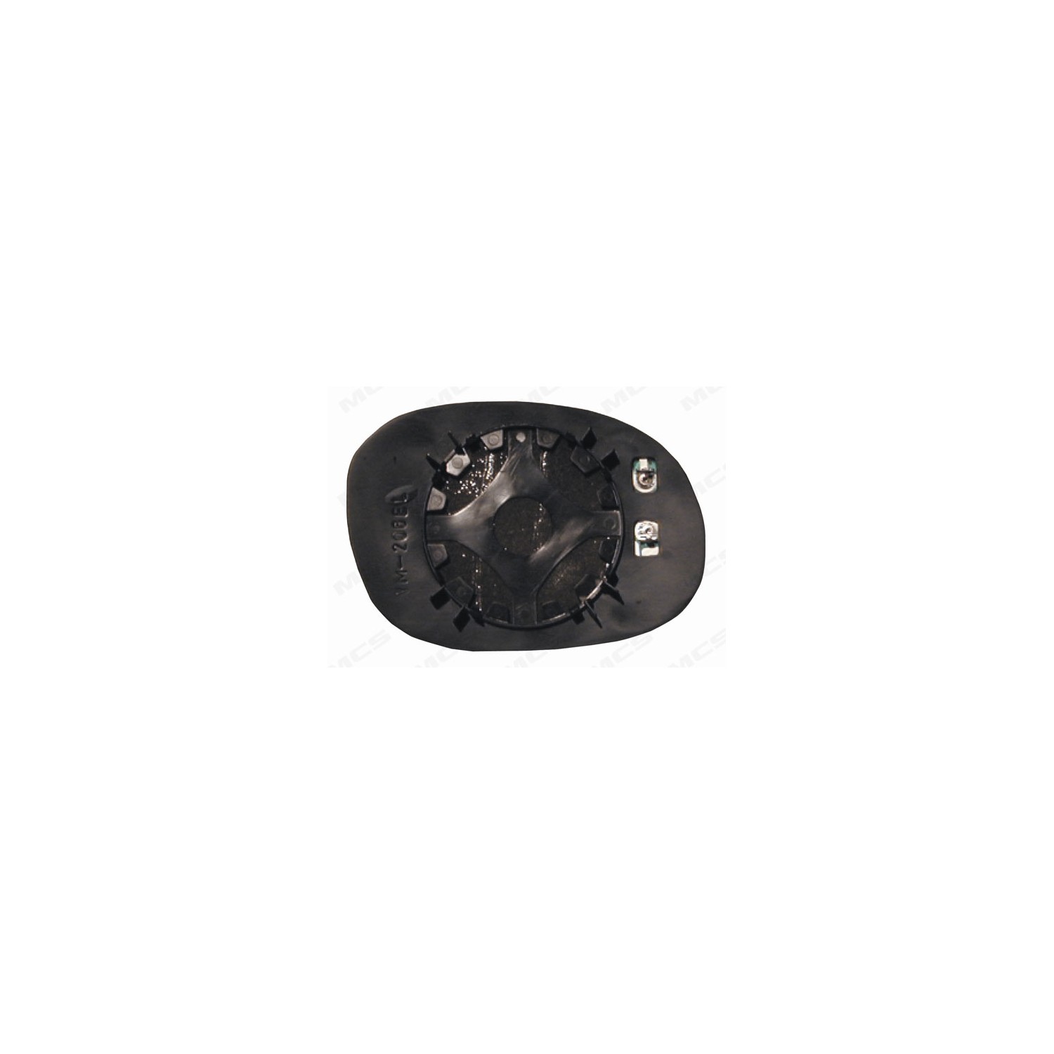 PIASTRA 14870 C/VETRO 1007-C2-C3 ASF. CR SX