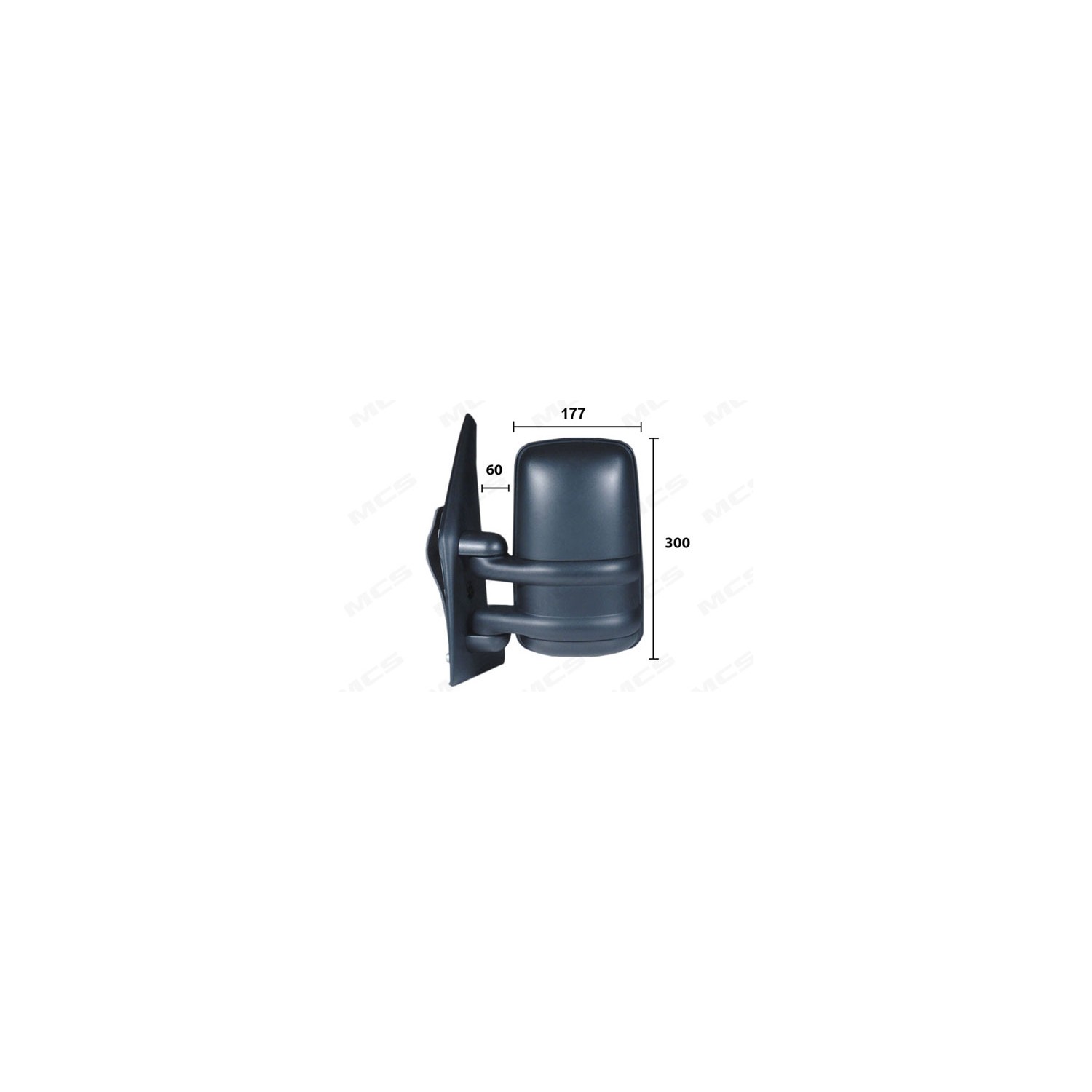 RETROVISORE 15225 MAN.BRACCIO CORTO MAST DX