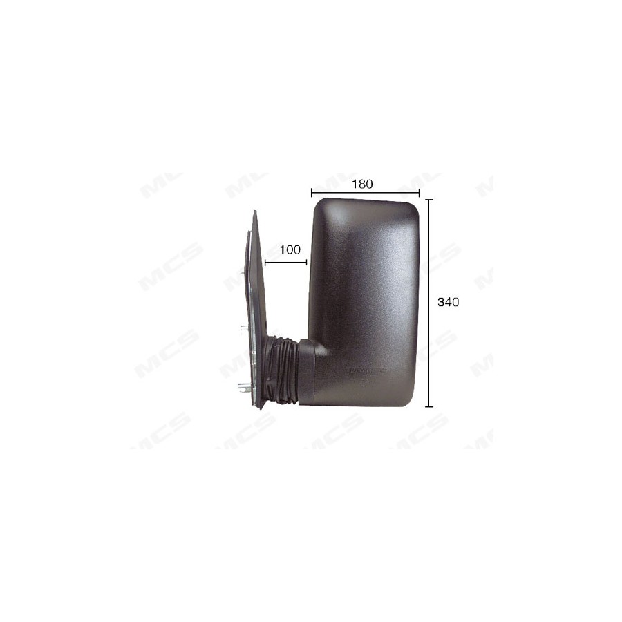 RETROVISORE 30542 MANUALE BRACCIO CORTO DX