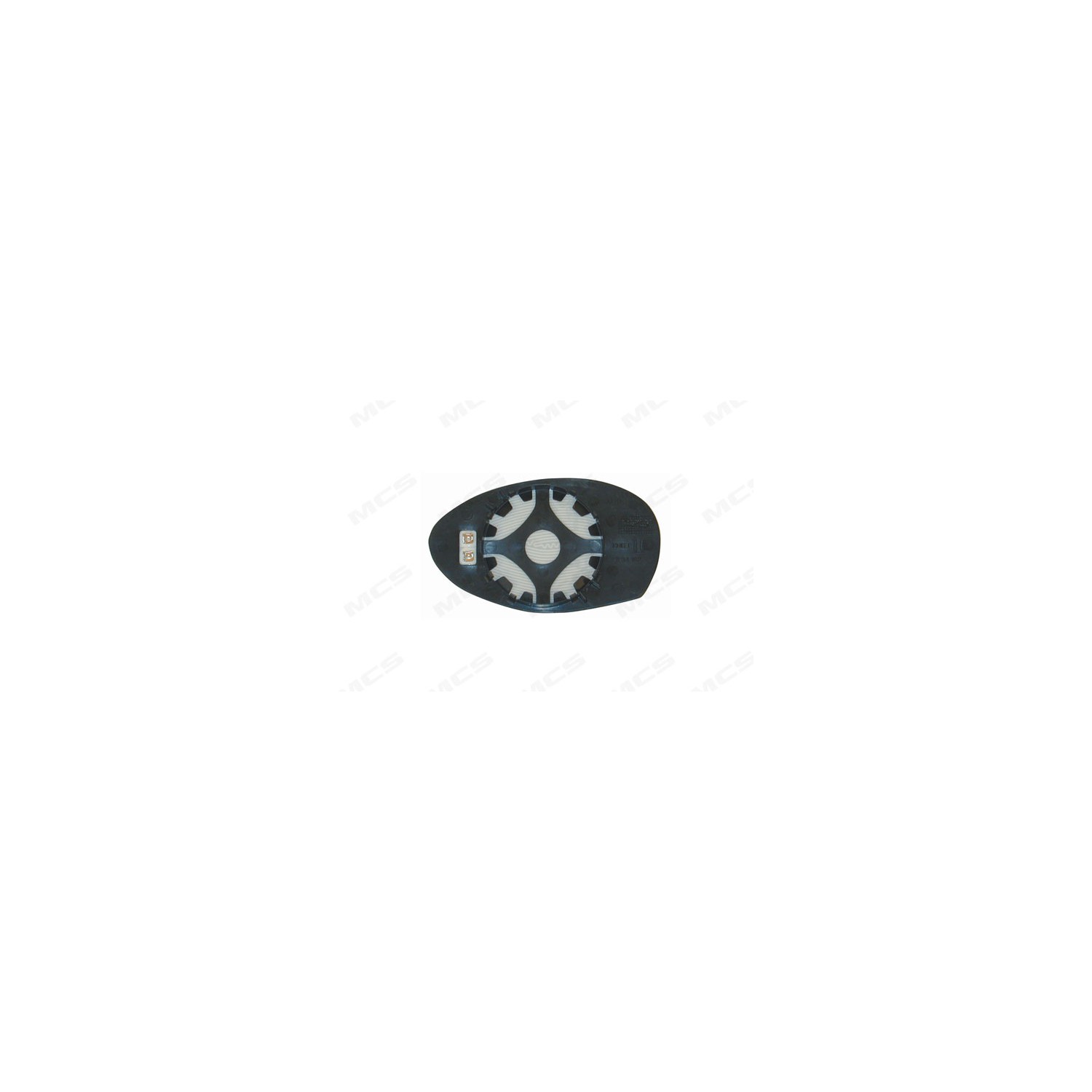 PIASTRA 14436 C/SPECCHIO ASFERICO RISC.A SX