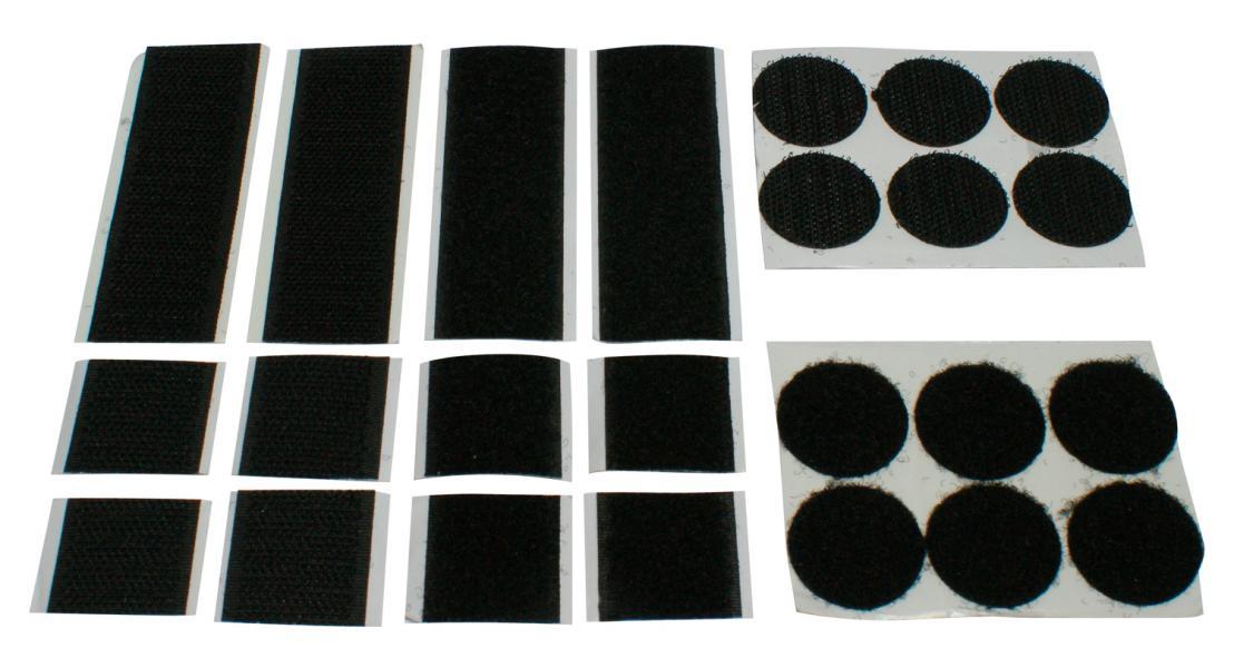 Velcro Adesivo Preformato 12 pz