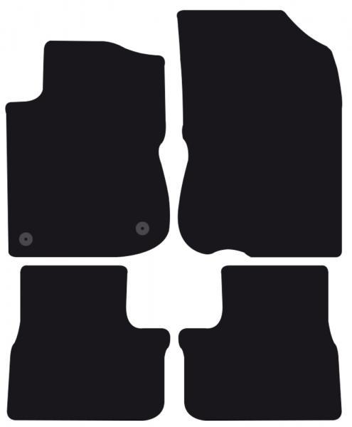 Tappeti Moquette Tailor Peugeot 208 3/5p. 12>19